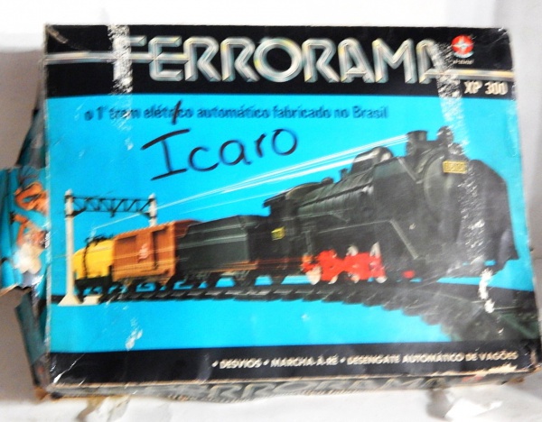 Brinquedo Trem Ferrorama Elétrico Xp 100 Estrela Original