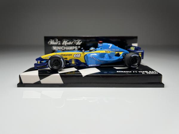 スポーツ 1/43 minichamps Renault F1 R24 J.Trulli RENAULT F1 TEAM R24 J. TRULLI Minichamps Escala 1/43 mi