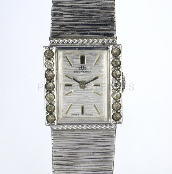 Relogios . Relógio de mesa original Bvlgari, quartzo, metal e plaq foto 4