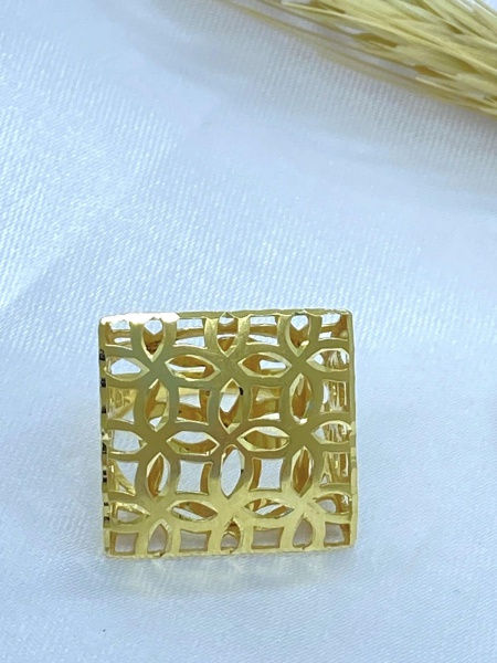 Joias . ANEL PAVÊ REDONDO, EM OURO AMARELO 18k,COM 18 DIAMANTES foto 7