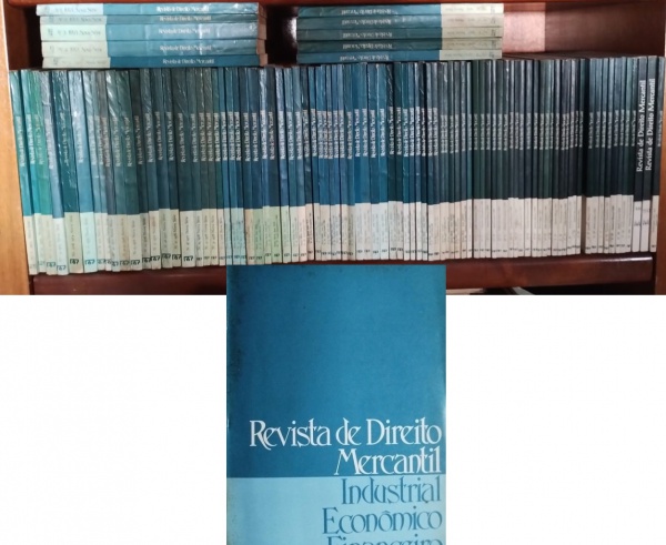 Coleção de livros: Revista de Direito Mercantil, industrial, econômico e financeiro, 130 volumes - 1