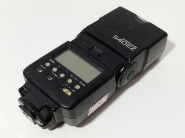 CANON Aparelho de flash Speedlite 540EZ Não ATENÇÃO!