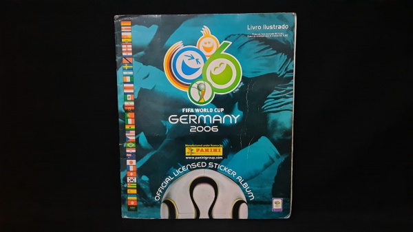 ALBUM DE FIGURINHAS COMPLETO COPA DO MUNDO 2006 GERMANY