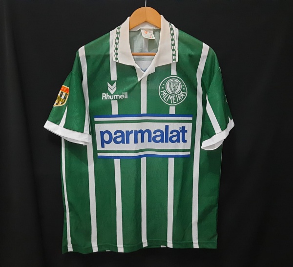 CAMISA DE FUTEBOL ORIGINAL PALMEIRAS PARMALAT RHUMELL T