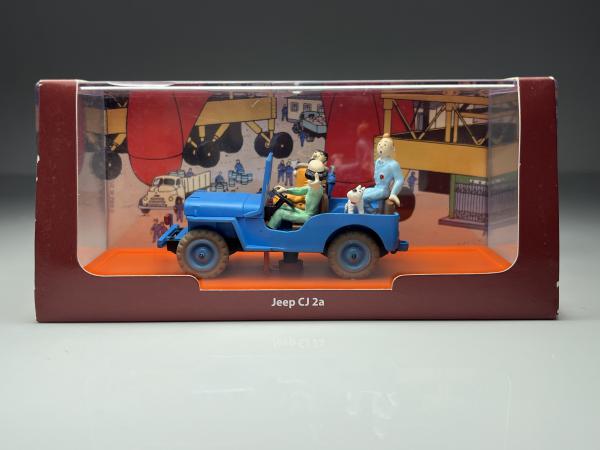 Jeep CJ2A From Tintin `Destination Moon` Coleção Tinti
