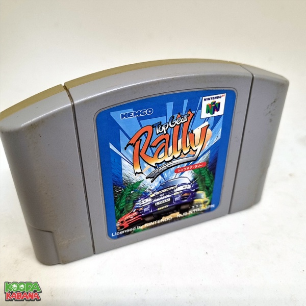 Jogo Top Gear Rally para Nintendo 64