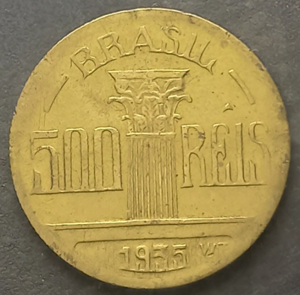 500 RÉIS - 1935 - FEIJÓ - ESCASSA