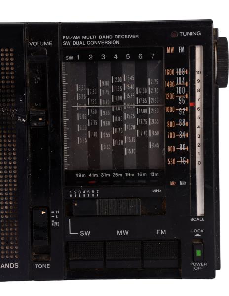 Colecionismo: Sony. ICF - 7600A. 9 bands. Antigo rádio