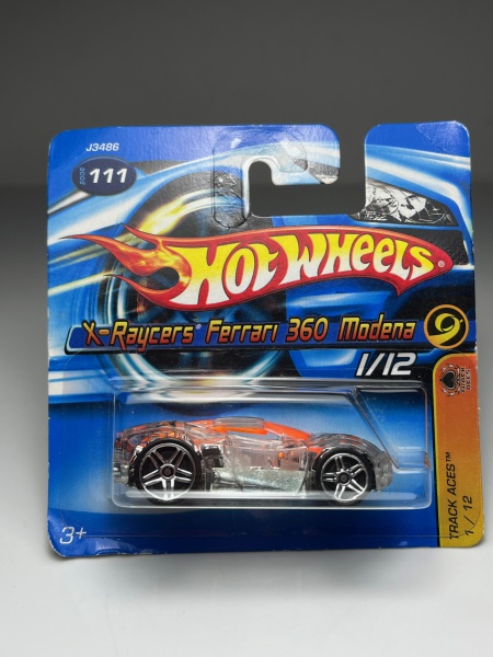 Ferrari 360 Modena X Raycers Transparente - Hot Wheels