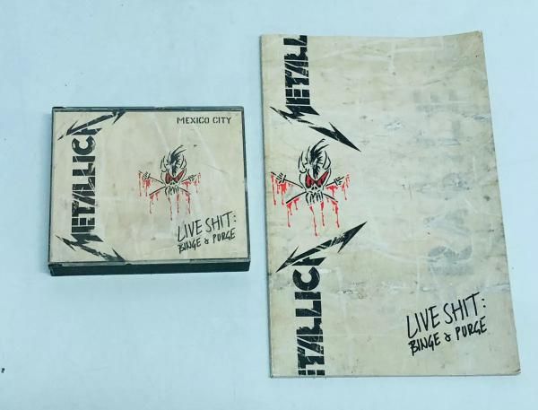Box Completo Metallica Live Shit Binge Purge, em linda caixa de