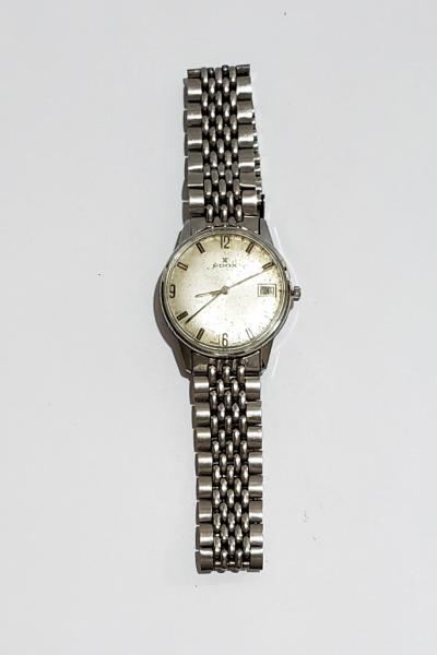 Relógio estilo Clássico da Edox Swiss 1950/60's à corda