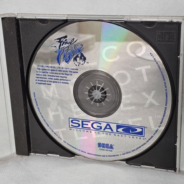 SEGA CD - Jogo FInal Fight CD Original, Raro e dificil de encontrar, Funcionando!