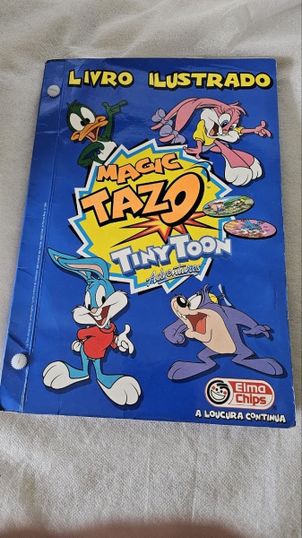 Álbum de TAZOS TINY TOON COMPLETO!