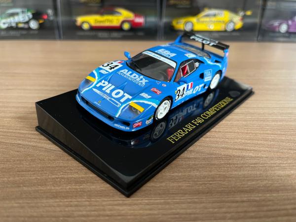 Miniatura carrinho Ferrari F40 Coleção Fe
