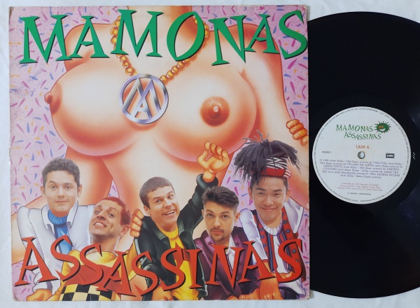 Mamonas Assassinas LP 1995 Irreverente banda brasileira Ed. Original EMI Muito Bom Estado.