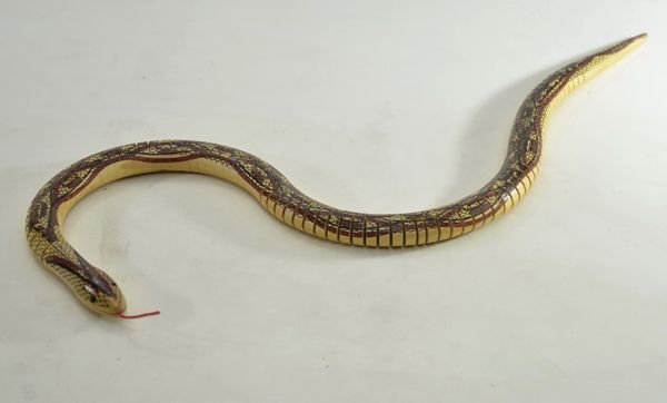 Serpente De Madeira 49cm L&T Comércio E Importação - Lojas Tem