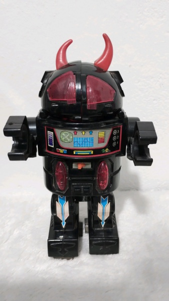 Brinquedo antigo Robô Mike Toys
