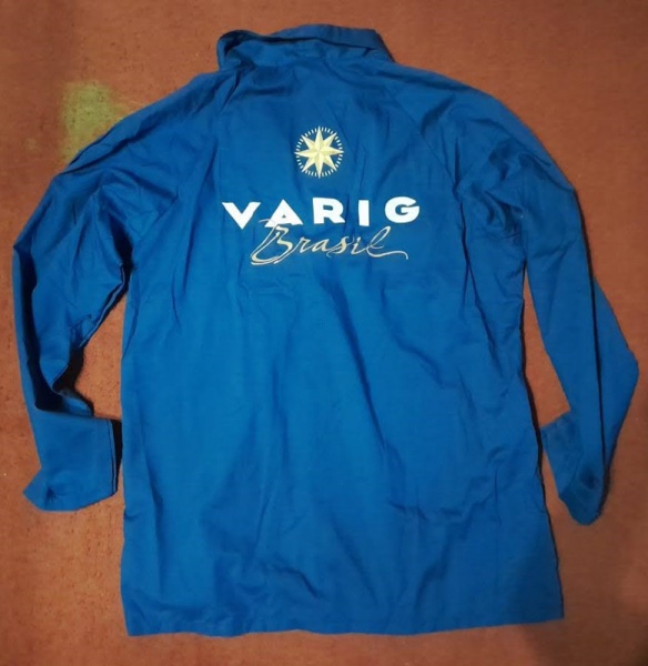 *COLECIONISMO - VARIG - Rara camisa da engenharia de manutenção da Varig. Sem uso. Tamanho : GG.