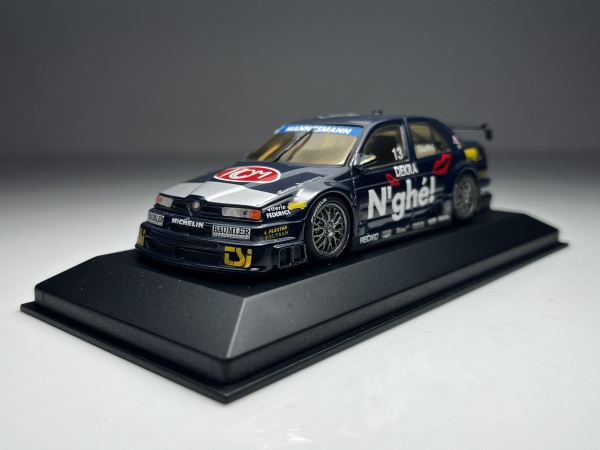 1:43 diecast Onyx Alfa Romeo 155 V6 TI #19, ITC '96, J.A.S. J. Watt XT019.(192
