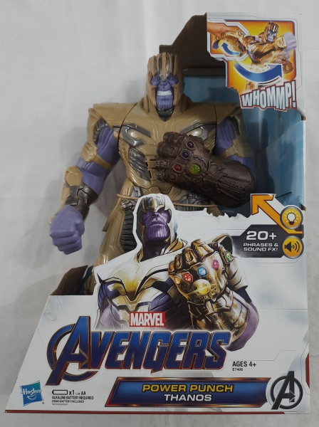 Brinquedo  Marvel Avengers Power Punch Thanos , Novo.