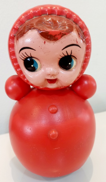 Raro Brinquedo - Boneca KYOWA de origem russa - anos 60 - com sinos musicais