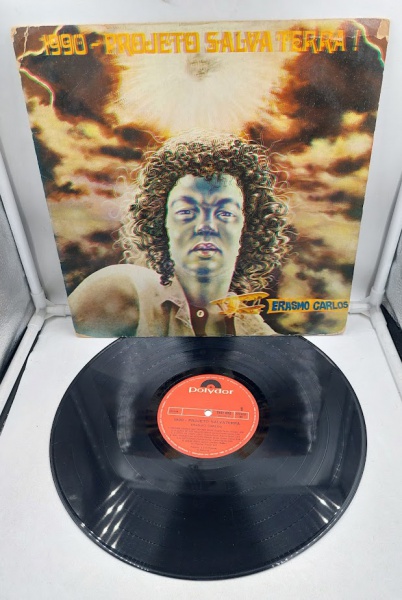 LP Disco de Vinil - Erasmo Carlos - 1990 - Projeto Salva Terra!