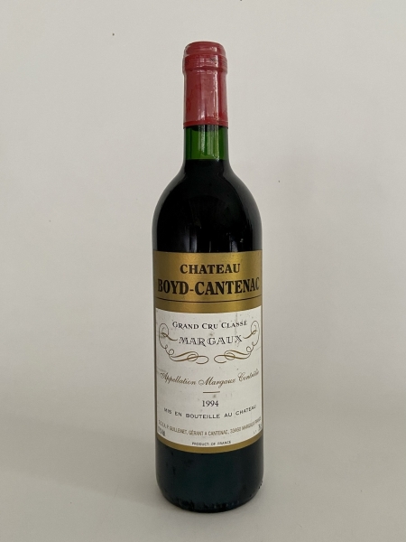 Chateau Boyd-Cantenac. Margaux. 1994. Vinho tinto. França. 750 ml.