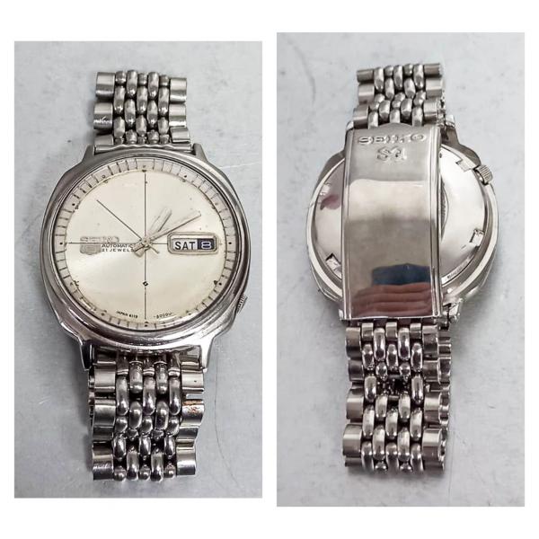 Relógio de pulso Seiko 6119, antigo, automático, funcio