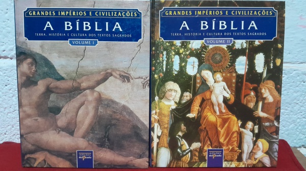 A BÍBLIA - TERRA, HISTÓRIA E CULTURA DOS TEXTOS SAGRADOS -   2 VOLUMES  COLEÇÃO GRANDES IMPÉRIOS E C