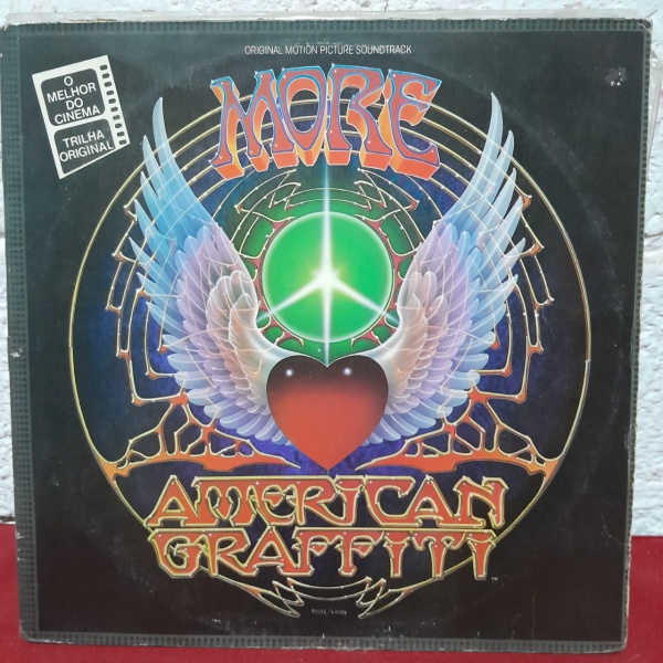 LP MORE AMERICAN GRAFFITI / 1979 / ALBUM DUPLO 2 LPS ÓTIMO ESTADO /  CAPA LEVE DESGASTE / COM BOB DY