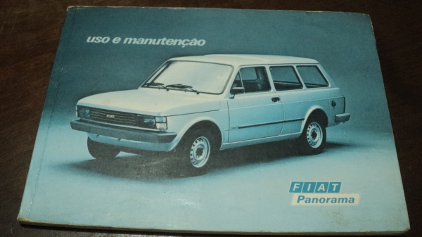 MANUAL ORIGINAL FIAT PANORAMA 1980 ORIGINAL RARO ÓTIMO ESTADO