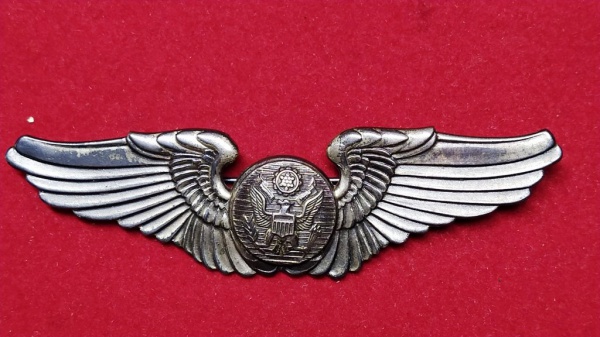 5 - U.S. Army Air Force - 1941 to 1947, Aircrew - Authorized Jul. 1942, 8 CM, STERLING, G I M S C  O