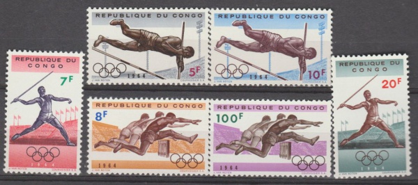 Congo serie Olimpiadas Esportes