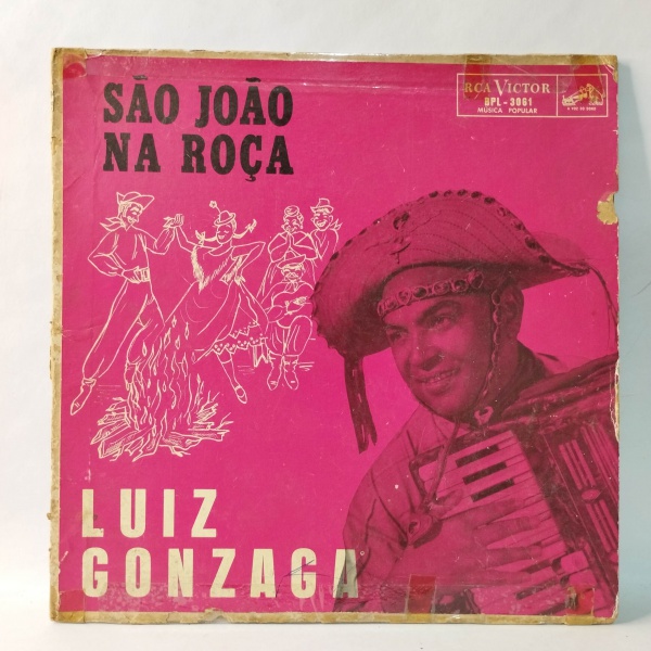 Disco 10 polegadas;  São João Na Roça | Código: BPL-3061 | Artista(s): Luiz Gonzaga | Ano: 1958