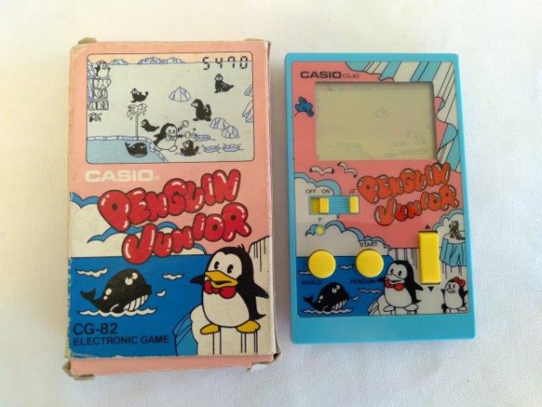 Antigo Mini Game Casio Penguin Júnior  - Anos 80