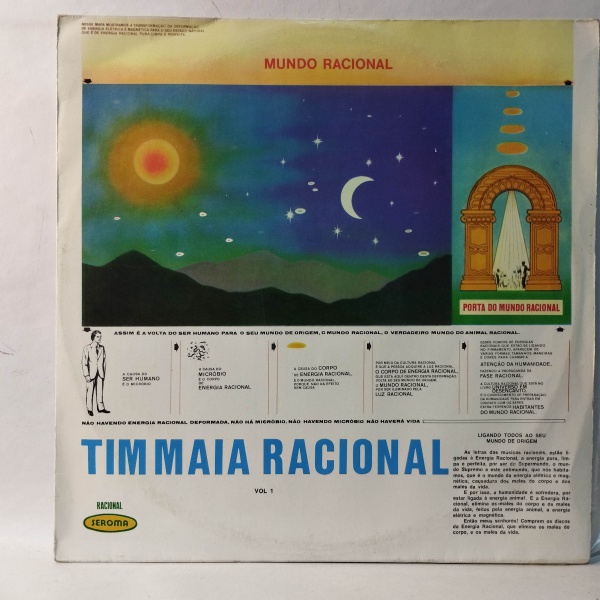 Álbum: Racional Vol. 1 | ORIGINAL DE ÉPOCA: e COM ENCARTE Tim Maia | Ano: 1974 |