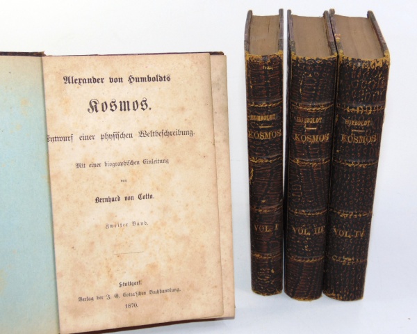 Alexander von Humboldt; Coleção Kosmos - Vol. I, II, III e IV; 1870