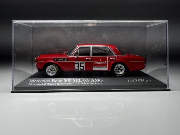 Mercedes Benz 300 SEL 6.8 AMG #35 - Minichamps Escala 1