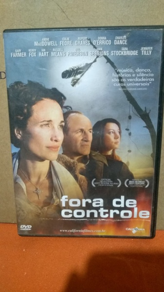 DVD FORA DE CONTROLE - FILME / ORIGINAL BOM ESTADO