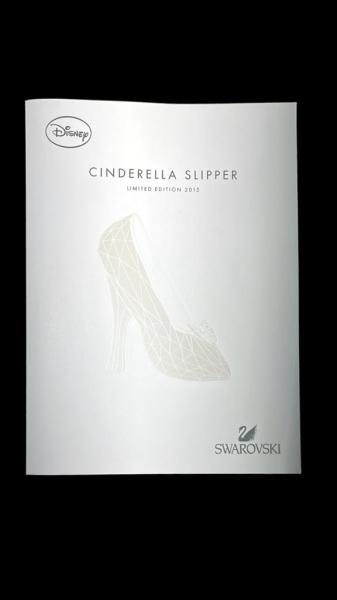 SWAROVSKI - Disney - Edição Limitada - Cinderella Slipper - 2015