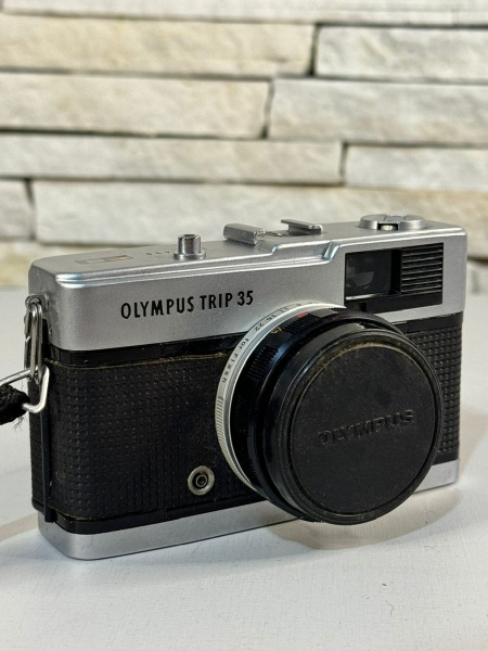 Olympus trip 35 - Autêntica máquina fotográfica de época . No