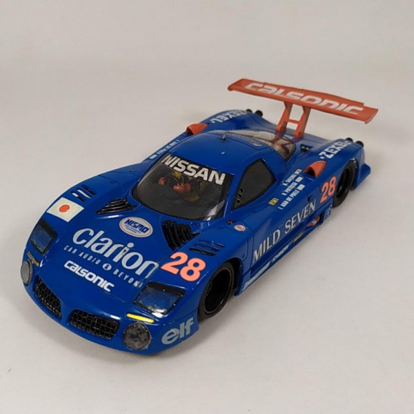 AUTORAMA SLOT CAR - NISSAN R390 GT1 - Slot It, escala 1/32 - Le