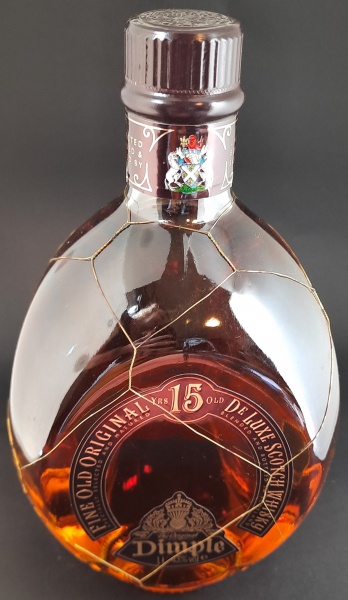 Whisky Dimple 15 anos garrafa lacrada 1L.