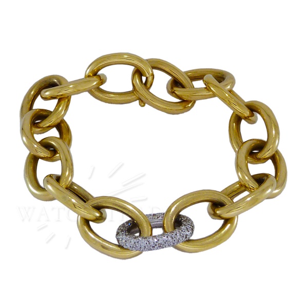 Relogios . LINDO CONJUNTO DE CORDÃO E PINGENTE EM OURO BRANCO 18K foto 2