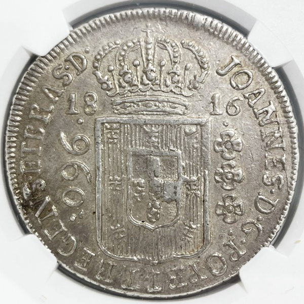 Relogios . BRASIL - 960 RÉIS - 1815 B - FLOR DE CUNHO - VAR. 5C - foto 1