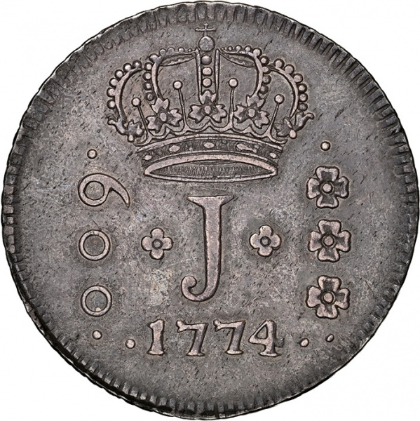 Relogios . BRASIL - 960 RÉIS - 1815 B - FLOR DE CUNHO - VAR. 5C - foto 2