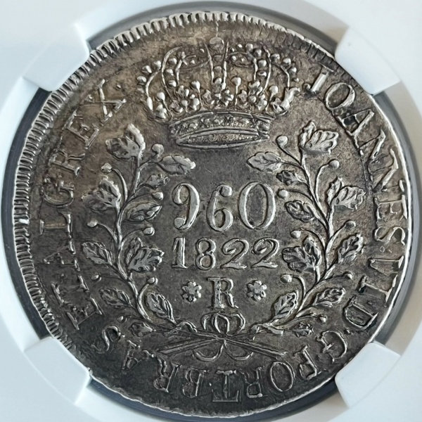 Relogios . BRASIL - 960 RÉIS - 1815 B - FLOR DE CUNHO - VAR. 5C - foto 4