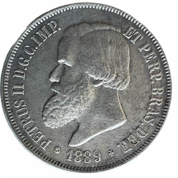 Relogios . BRASIL - BALASTRACA DE 200 RÉIS 1864 - 1870 - (sobre me foto 4
