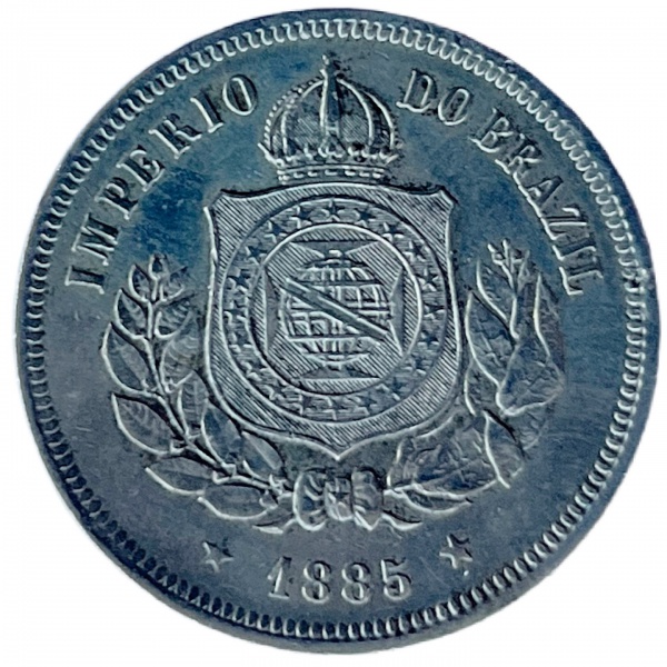 Relogios . BRASIL - BALASTRACA DE 200 RÉIS 1864 - 1870 - (sobre me foto 6