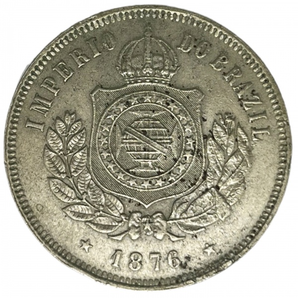 Relogios . BRASIL - 2000 RÉIS 1889 RAMO DE CAFÉ SOLTO - SOBERBA/FL foto 5